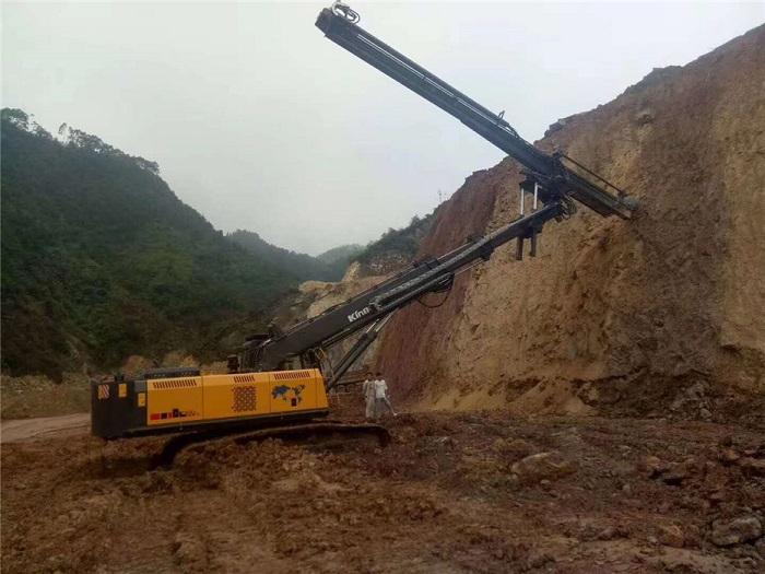 邊坡支護、錨桿、錨索鉆機施工